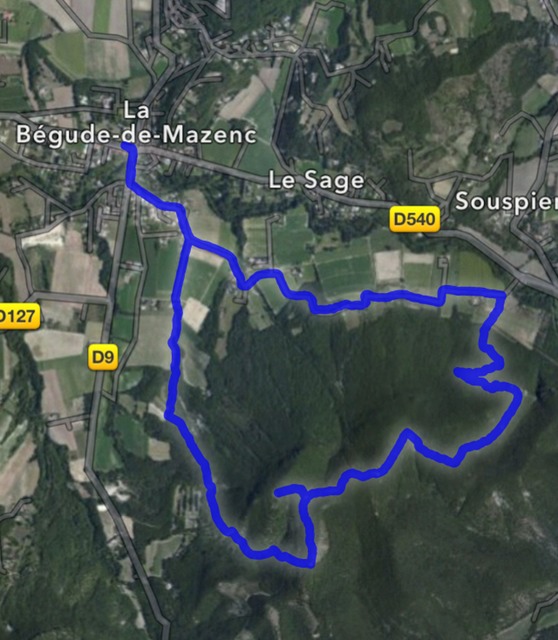 Carte du circuit